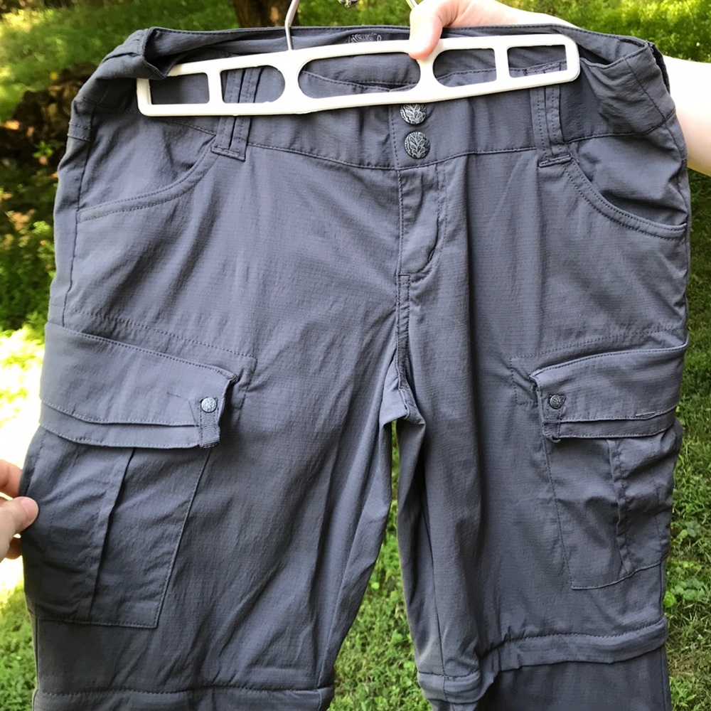 Prana Gray Cargo Pants